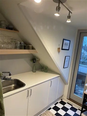 Köök - Renovated Apartment with Balcony in Aabyhøj