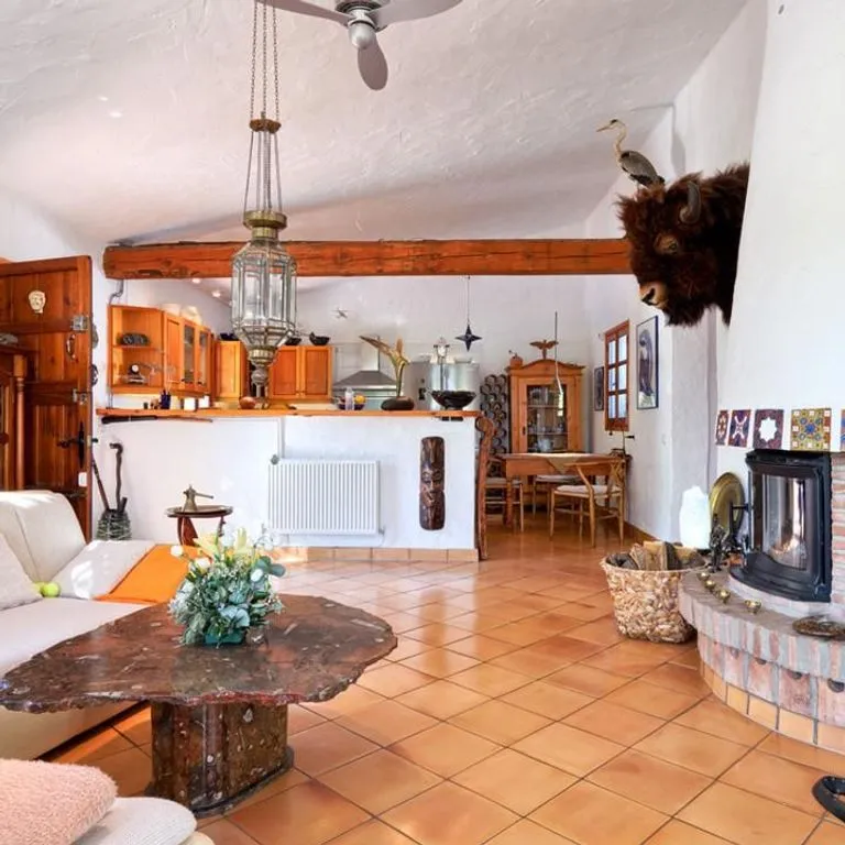 Living Room - Villa with Private Pool near Estepona