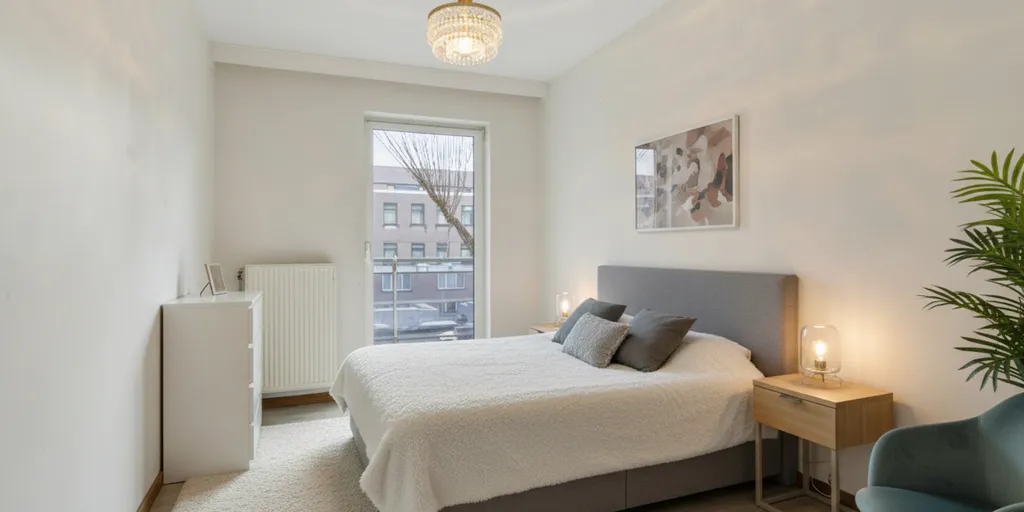 Chambres - Appartement Énergivore avec Terrasse au Centre de Roeselare