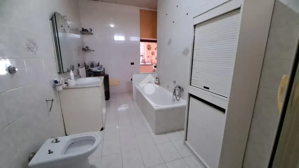 Bathrooms - Three-Bedroom Apartment with Fireplace in San Marcellino