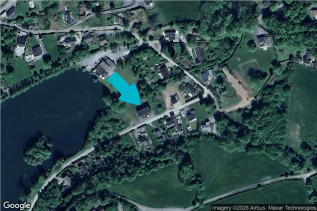 Vue aérienne - Duplex avec Vue Lac à Barbençon