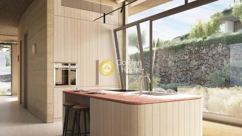 Köök - 2-Bedroom Duplex with Sea View in Elounda