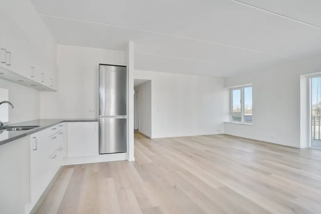 Köök - Apartment with Terrace in Brønderslev