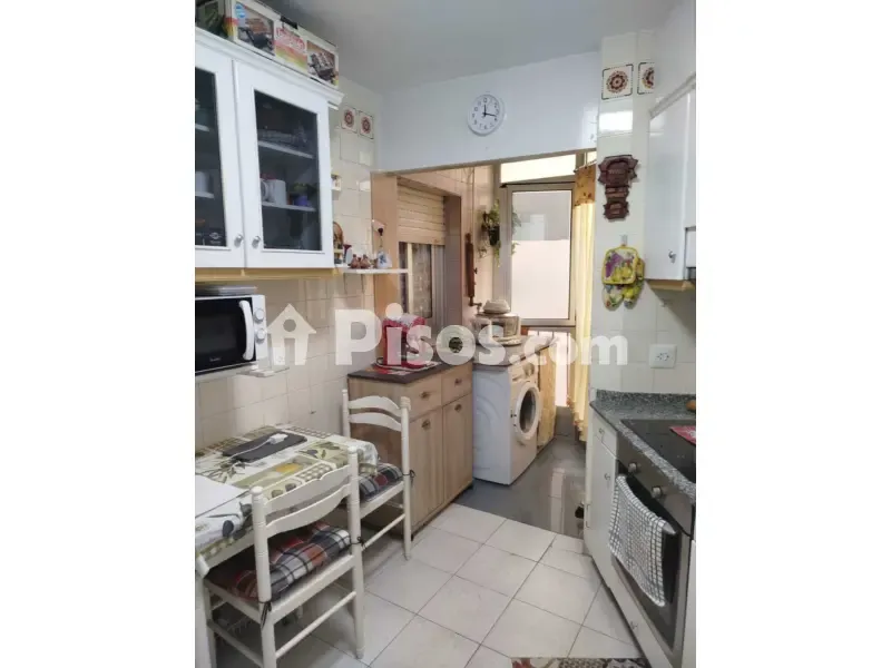 Köök - Apartment with Balcony in Ourense