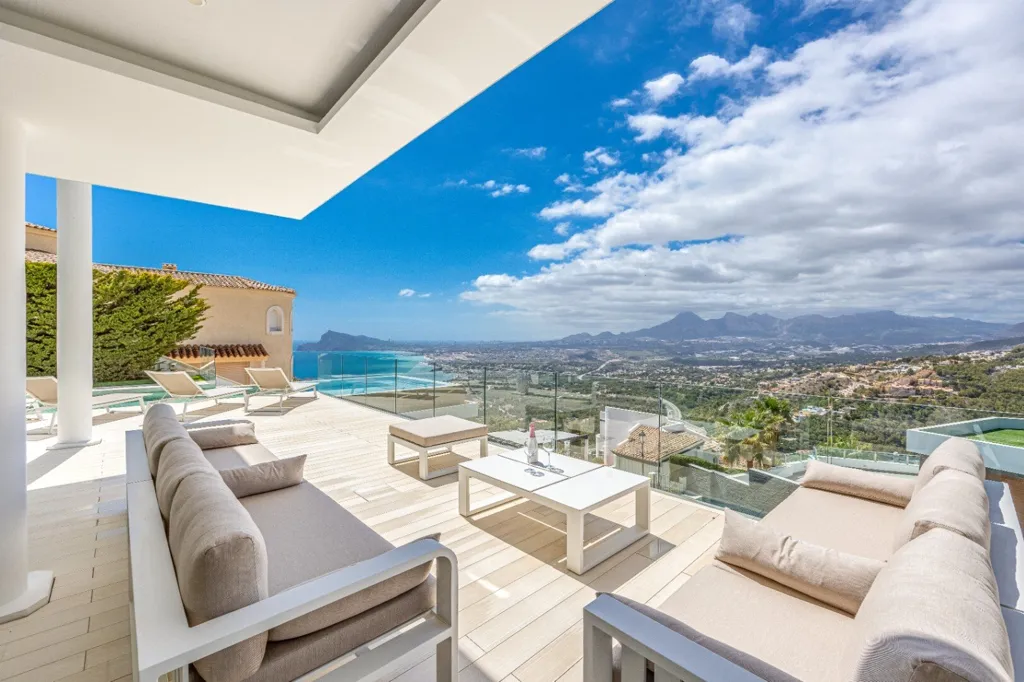 Terrasse - Modern Villa with Infinity Pool in Altea Hills