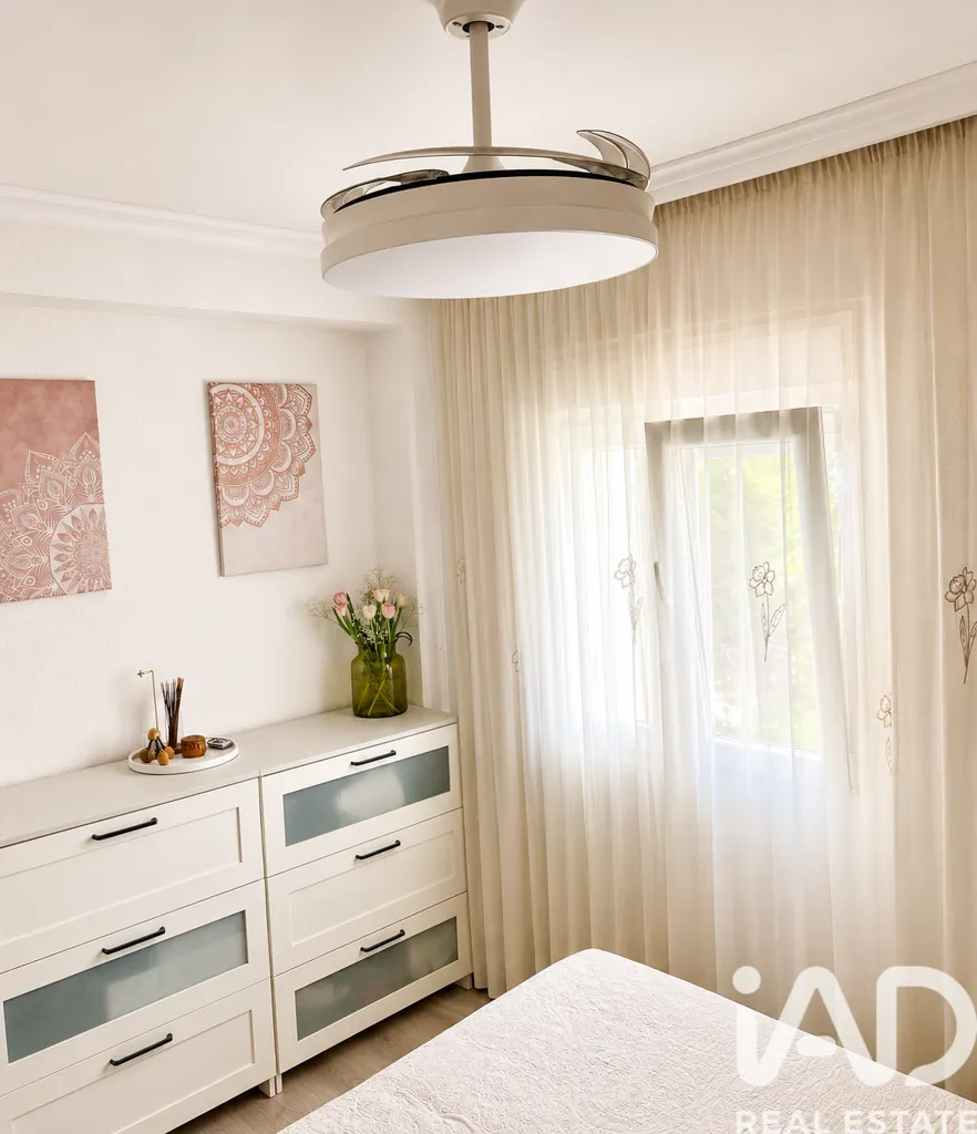 Bedrooms - Apartment with Garden and Sea View in Málaga
