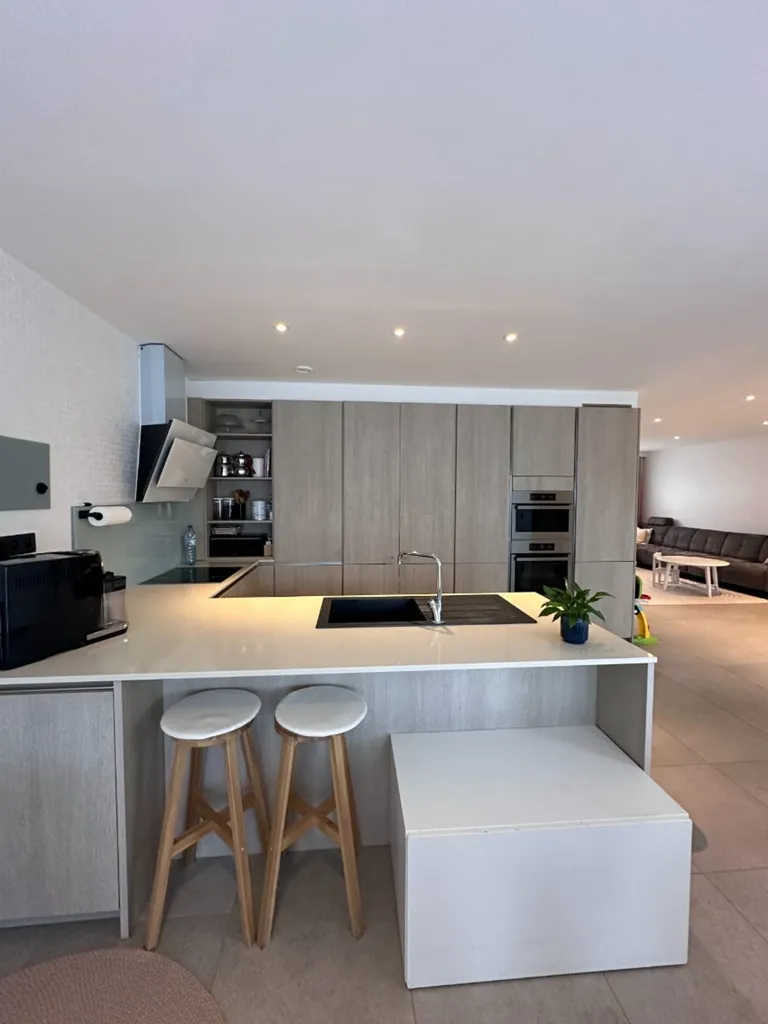 Köök - Eco-Friendly House with Garden in Lommel