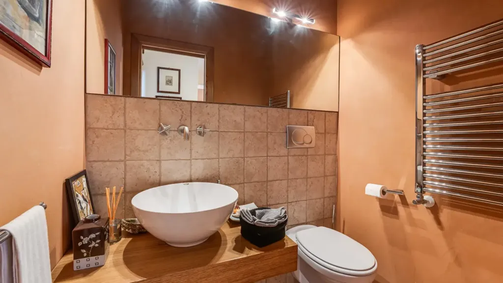 Salles de bain - Penthouse with Terraces in Rome