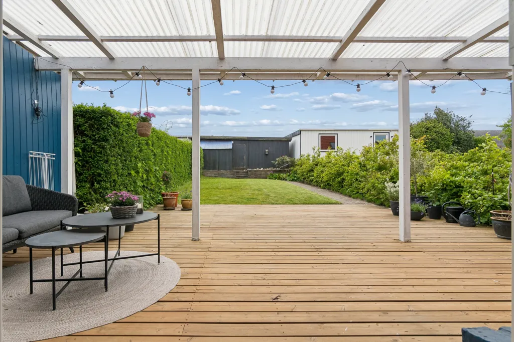 Terrasse - Family-Friendly Terraced House in Bellinge