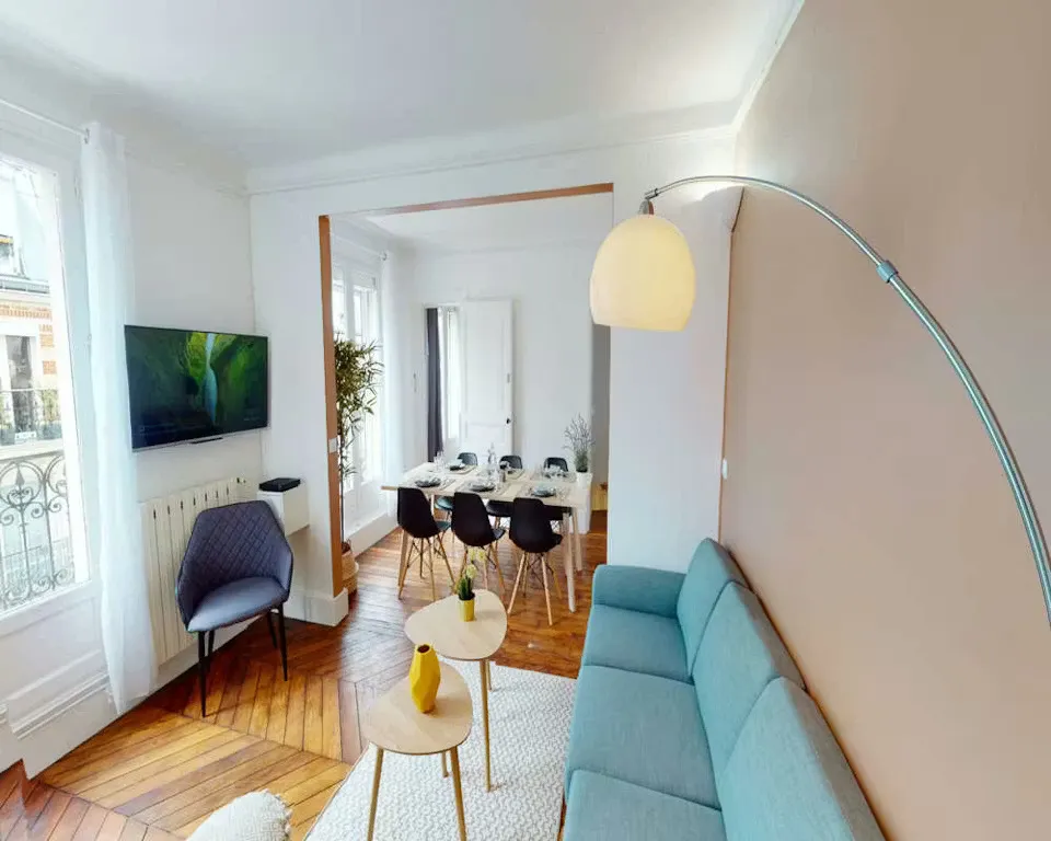 Elutuba - Apartment with Kitchen Amenities in Paris