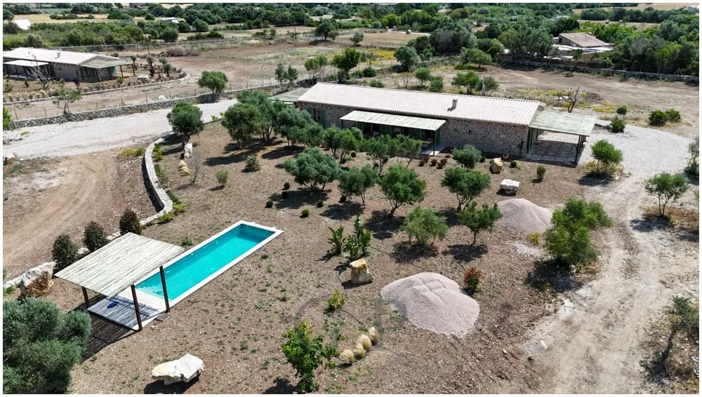 Vue aérienne - Contemporary Finca with Pool in Capdepera, Mallorca