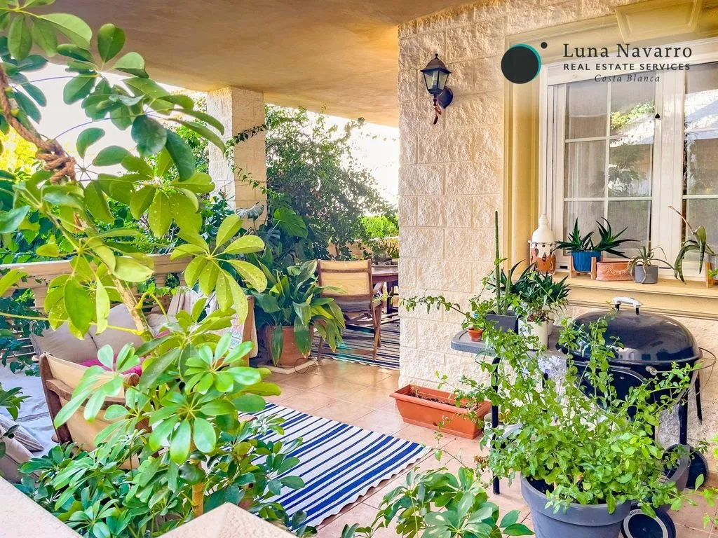 Terrace - Luxury House with Sea View in El Albir