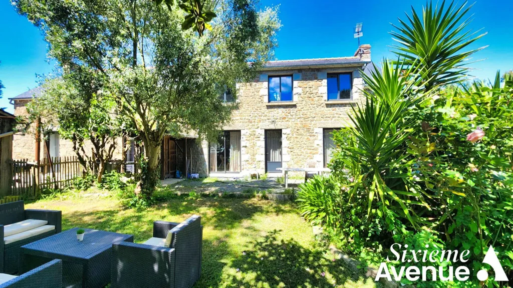 Jardin - Maison en Pierre avec Jardin à Saint Coulomb