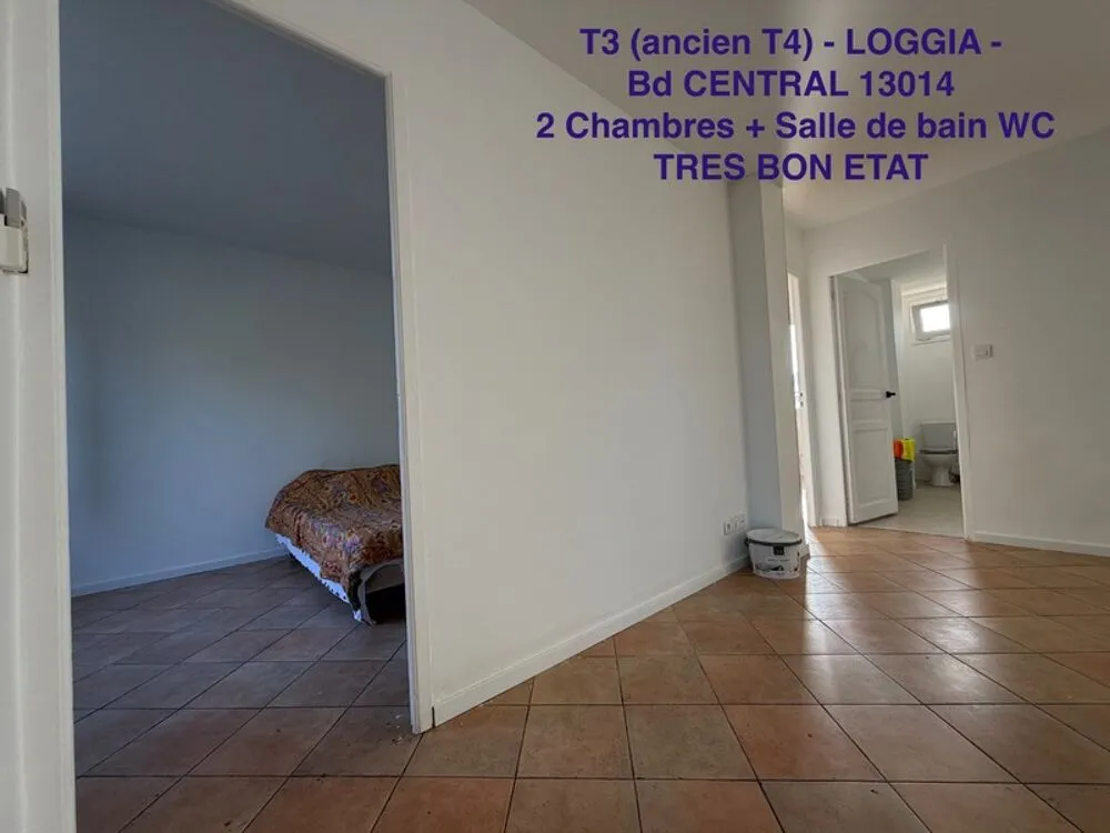 Camere da letto - Bright 3-Bedroom Apartment with Loggia in Marseille