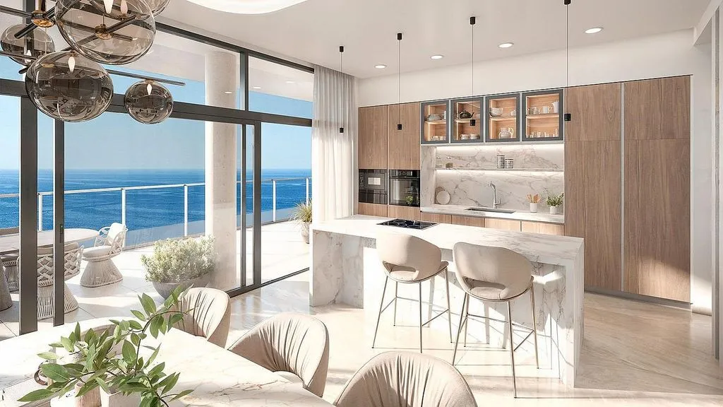 Kitchen - Luxury 1-Bed Apartment with Sea View in Benidorm