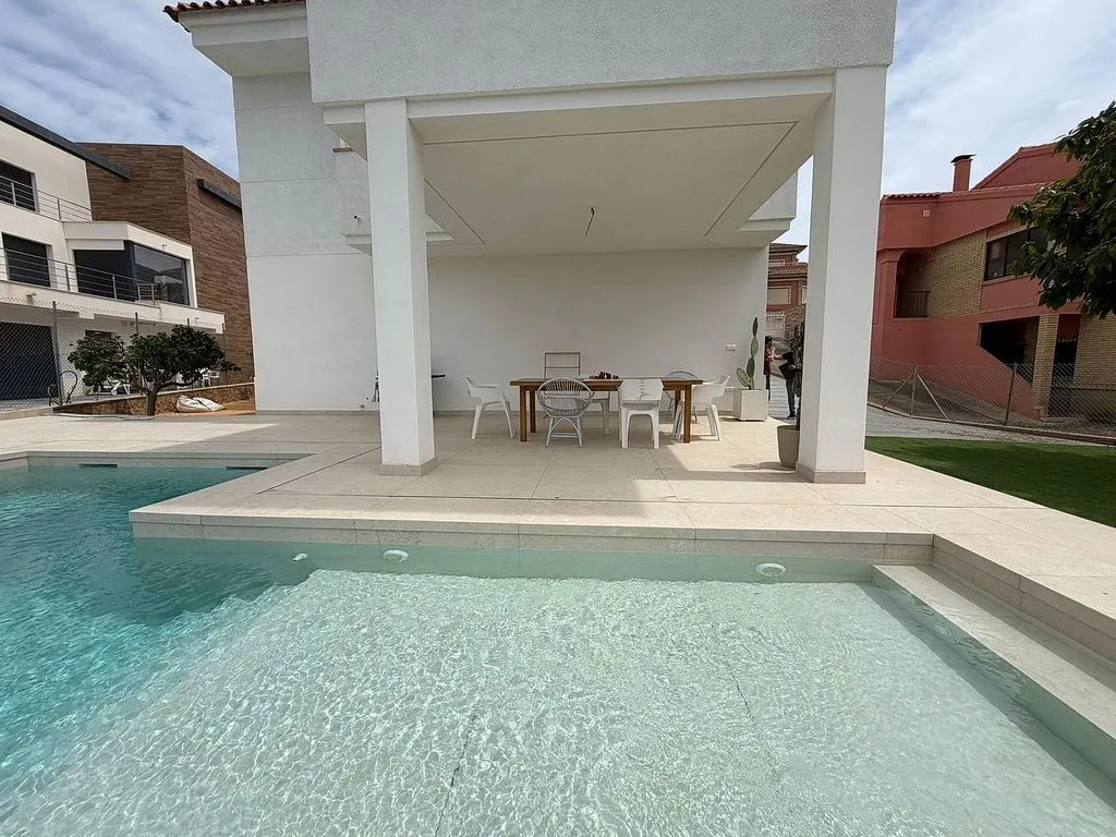 Piscine - Chalet with Pool and Terrace in Águilas