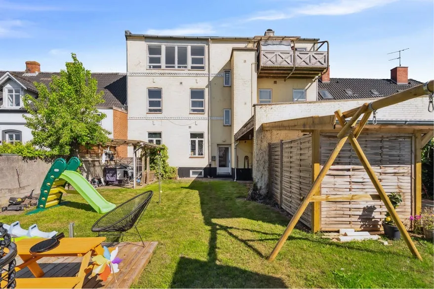 Garden - Apartment with Sønderborg View in Sønderborg