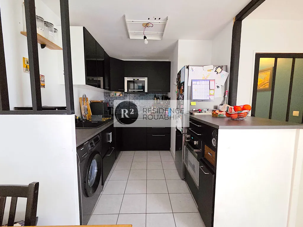 Cucina - 3-Bed Flat with Terrace in Gennevilliers