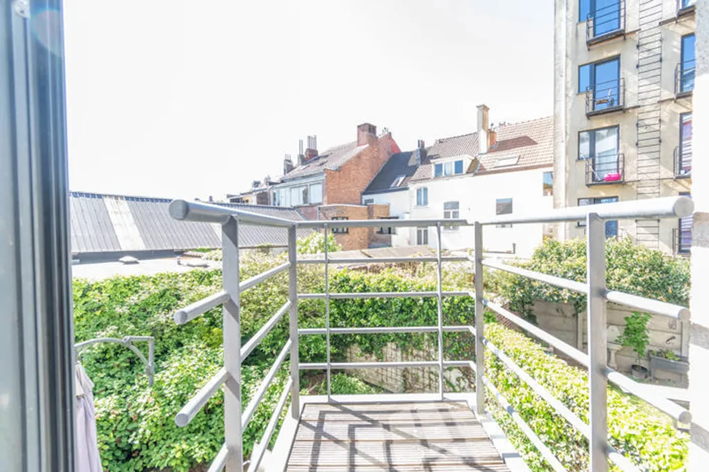 Balcon - Studio pour Étudiant dans Quartier Vert à Jette