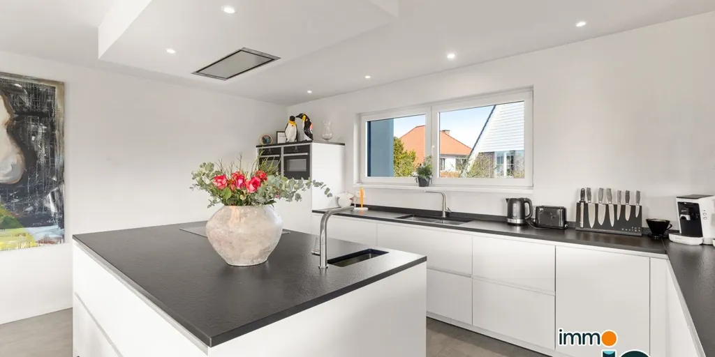 Cuisine - Maison avec Grand Jardin à Bredene, Proche de la Mer