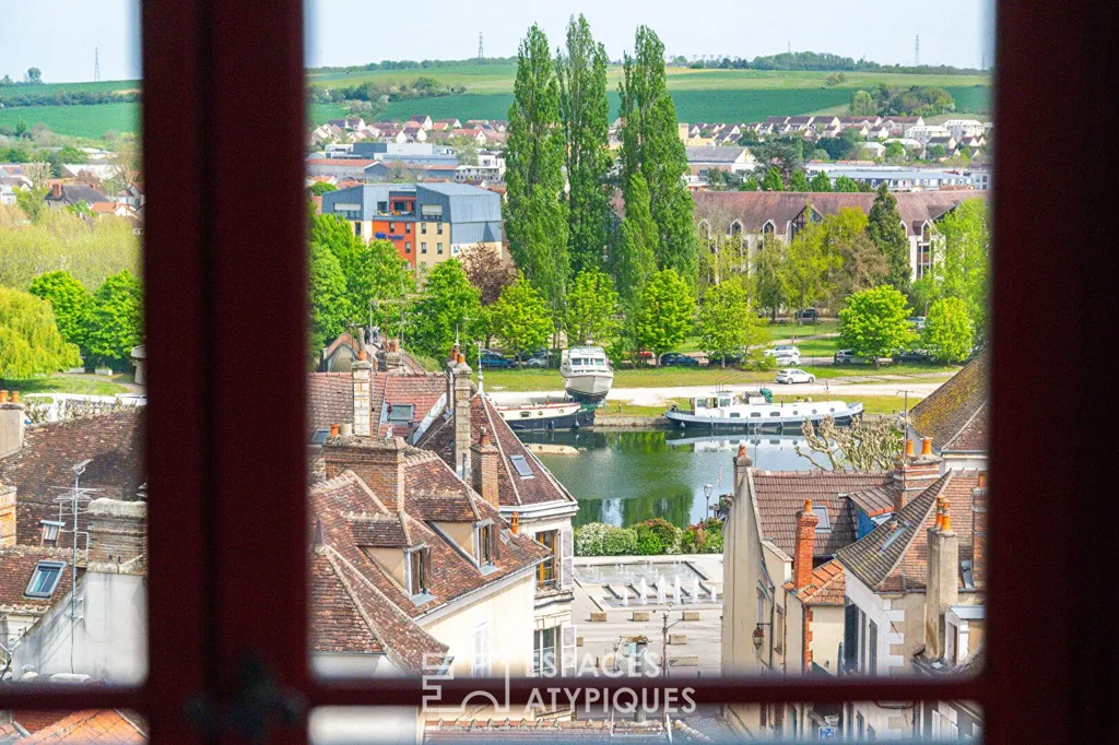 Maison avec Vue Imprenable au Centre Historique d'Auxerre
