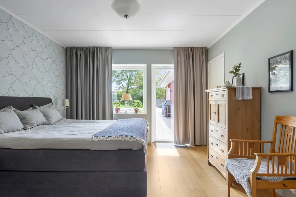 Camere da letto - Contemporary Villa with Pool in Läggesta