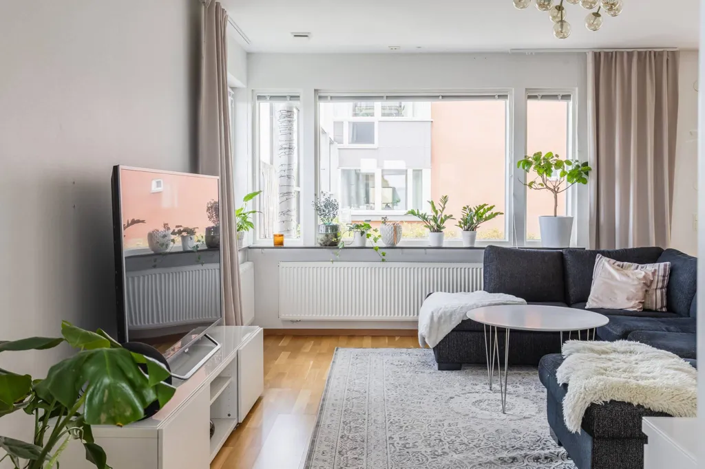 Séjour - Modern Flat with Private Terrace in Kalmar