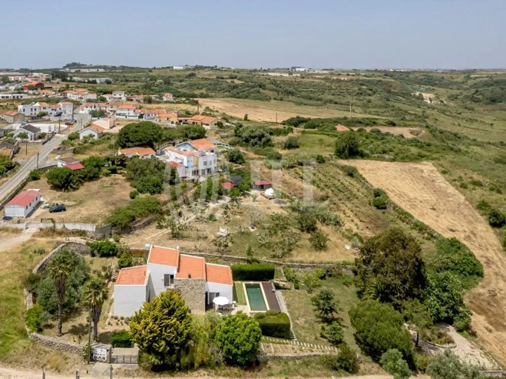 Õhuvaade - 4-Bedroom Villa with Pool in Terrugem, Sintra