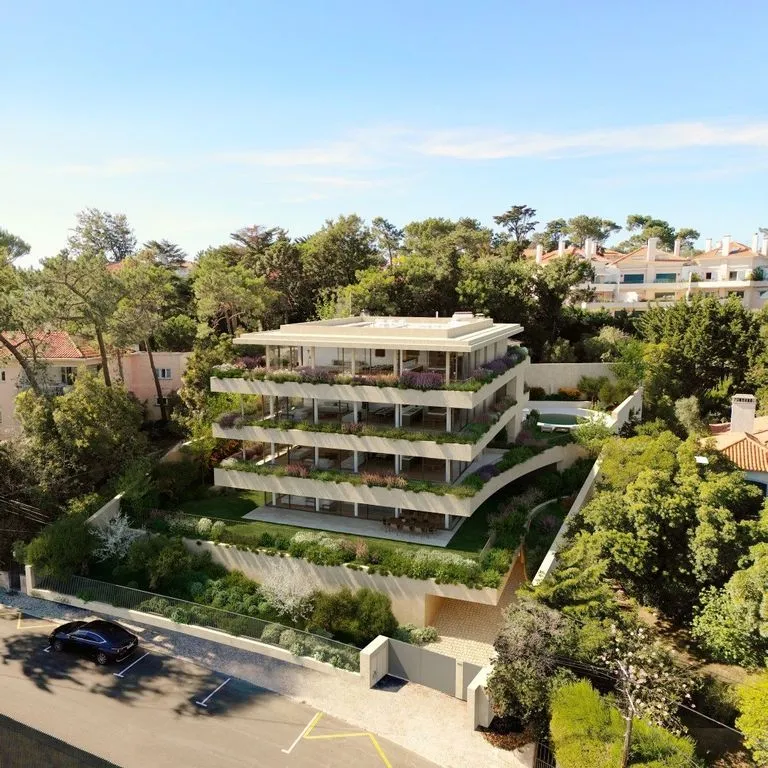 Vue aérienne - Luxury Apartment with Pool in Cascais e Estoril