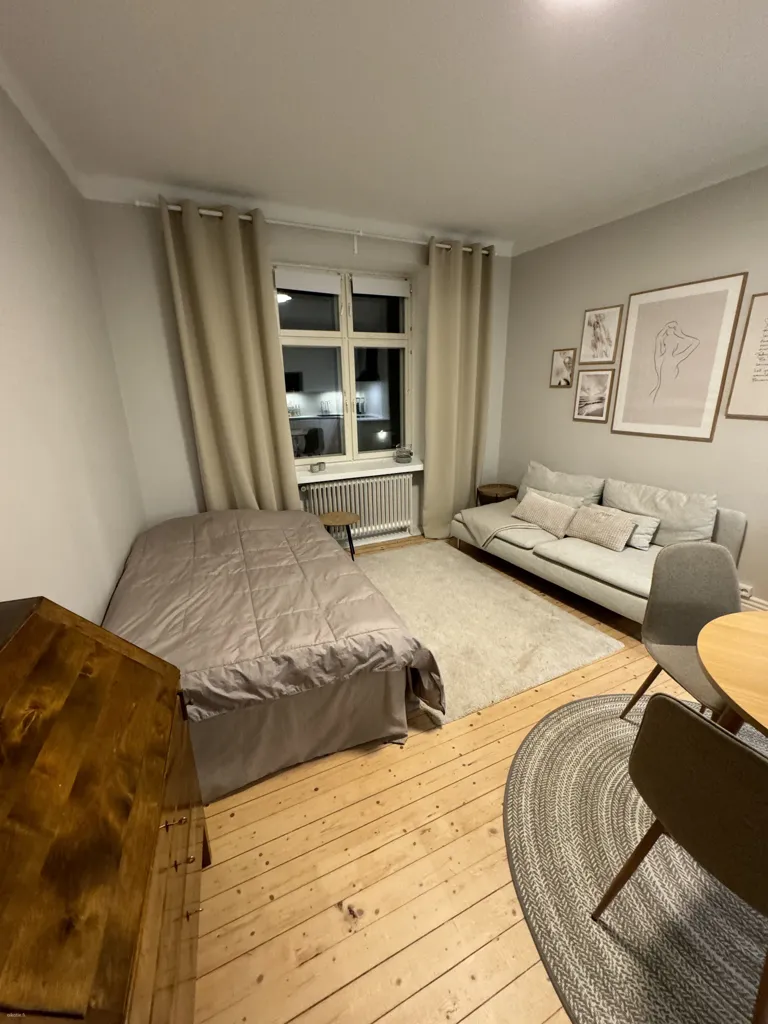 Chambres - Modernised Studio with Park View in Kallio, Helsinki