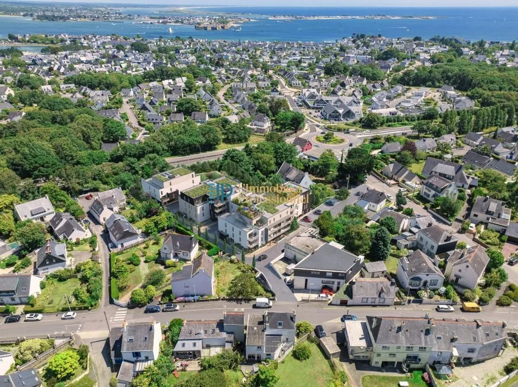 Vue aérienne - Plateau de Bureaux Neuf à Larmor-Plage