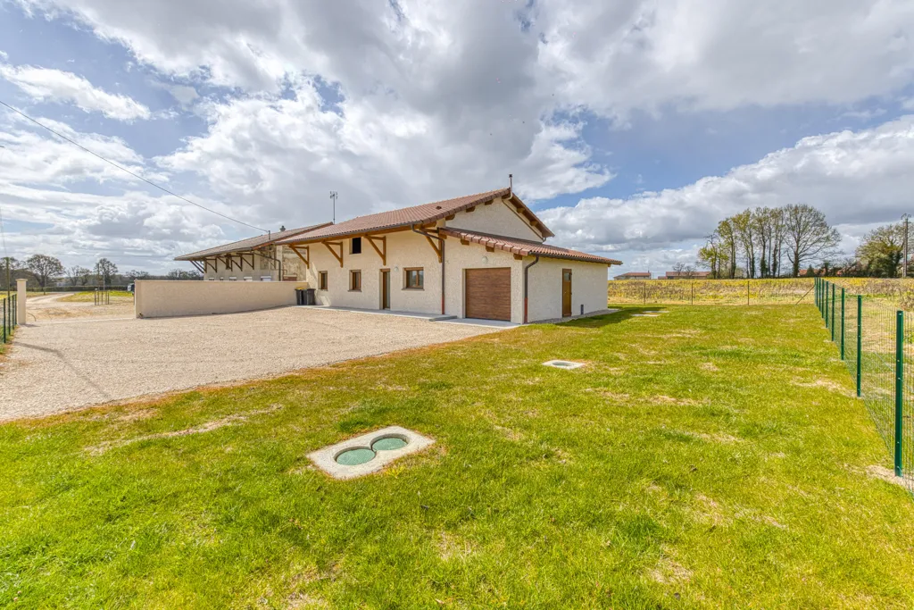 Extérieur - Villa avec Vue Imprenable sur le Revermont à Beny