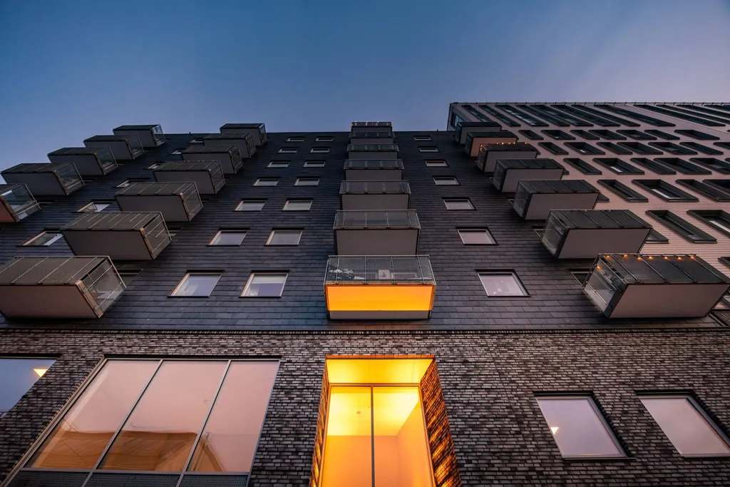 Välivaade - Modern Apartment with Balcony in Karlastaden
