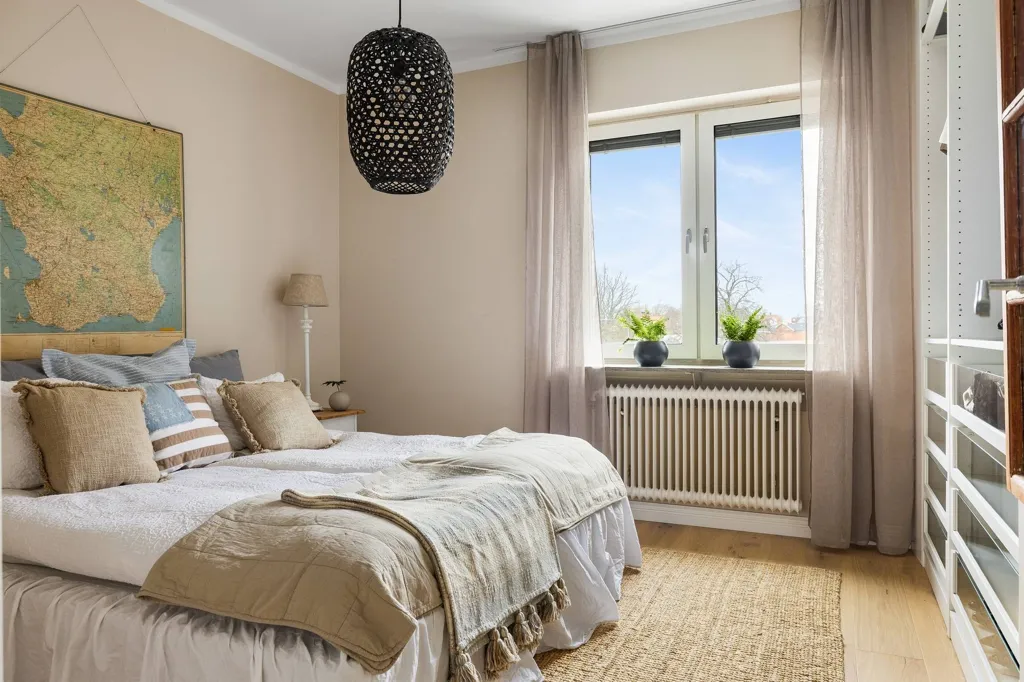 Chambres - Renovated Apartment with Balcony in Ystad