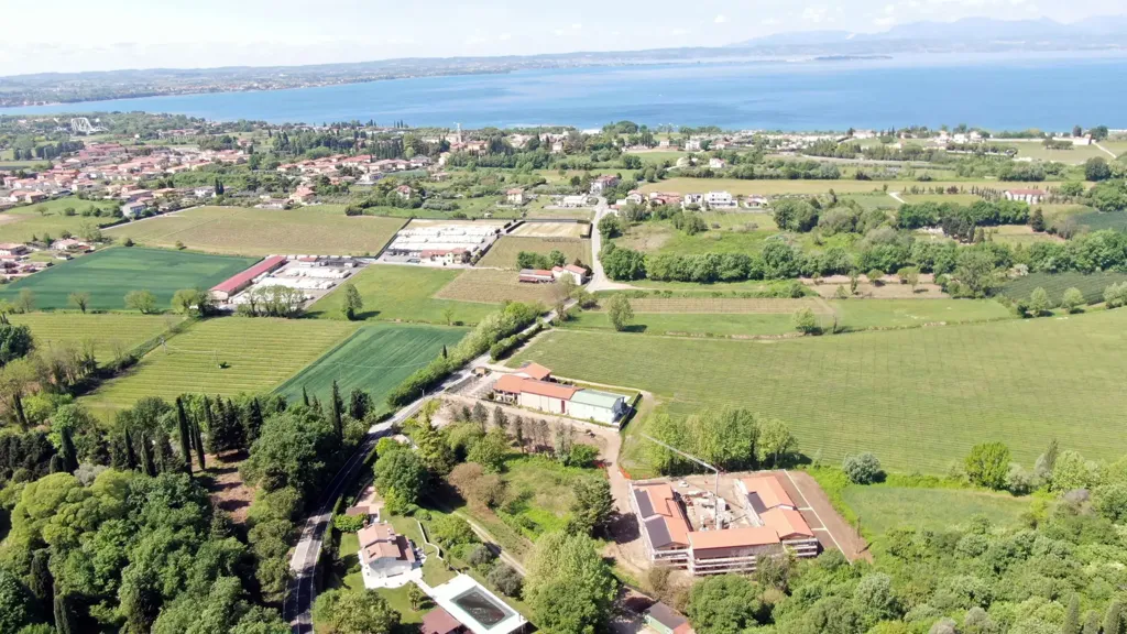 Vue aérienne - Apartment with Pool in Lazise