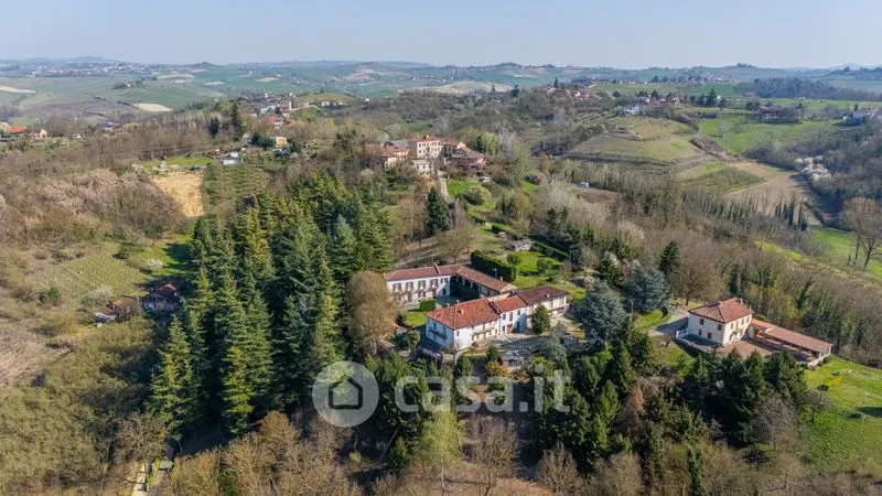 Vue aérienne - Historic Estate with Panoramic Views in Portacomaro