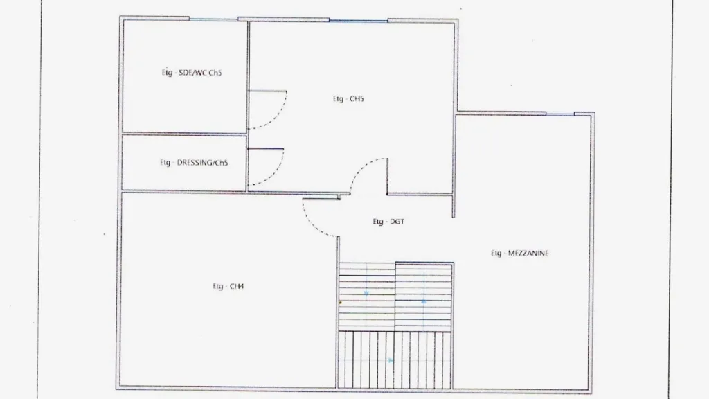 Plan - Maison avec terrasse et jardin à Lauris