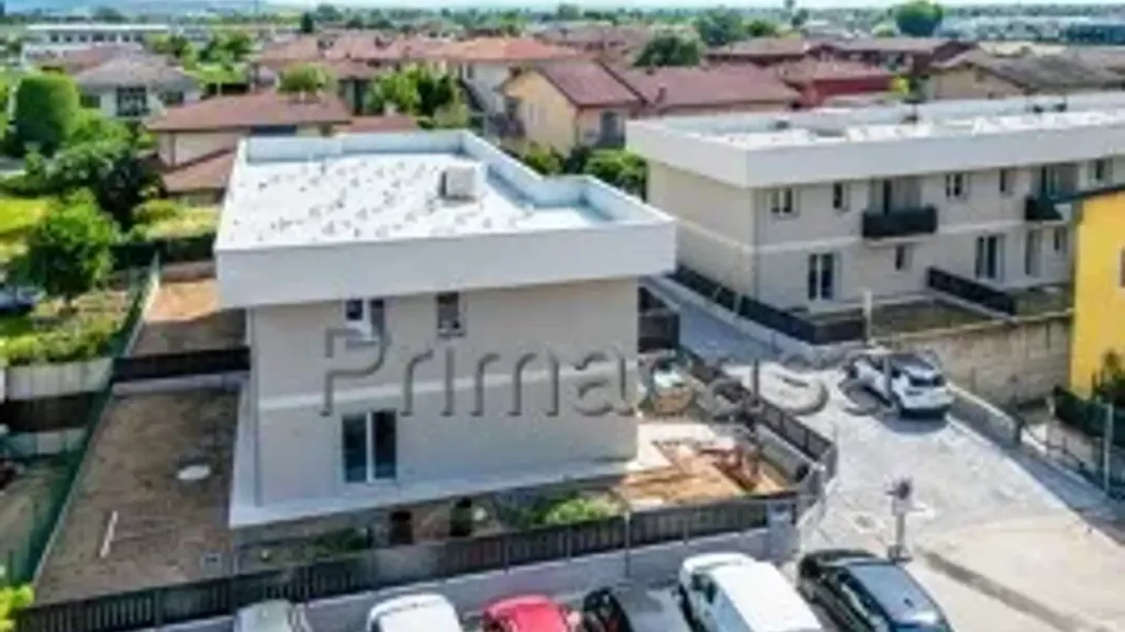 Vue aérienne - New Villa with Private Garden in Zevio