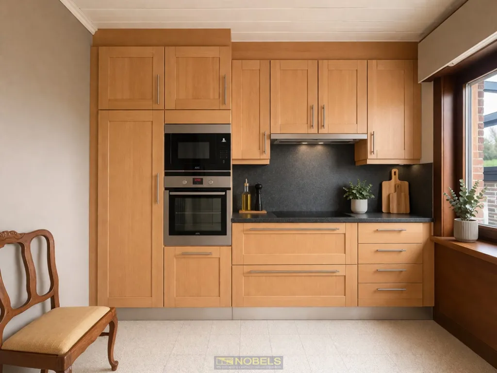 Cuisine - Maison avec 3 Garages dans un Cadre Rural à Horebeke