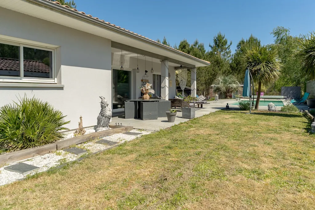 Jardin - Maison au Calme avec Piscine à Le Barp