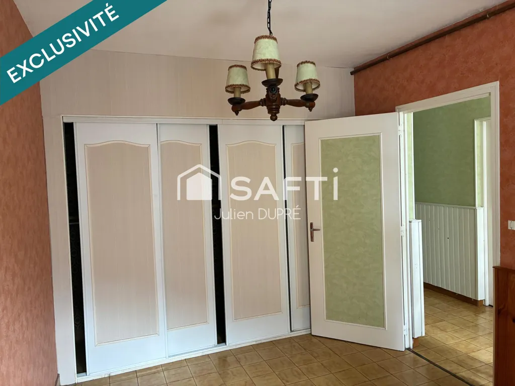 Chambres - Maison avec Jardin et Parking à Myennes