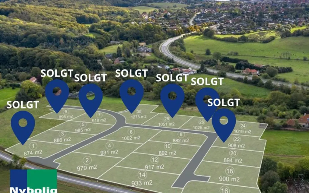Vue aérienne - Year-Round Plot with 5G Coverage in Aabenraa