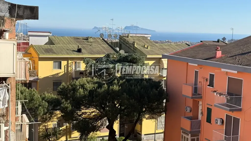 Terrace - Bright Bilocale with Balcony in Arenella, Naples