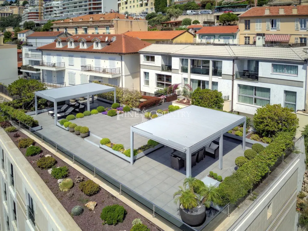 Vista aerea - Penthouse Villa with Sea View at Monaco Border
