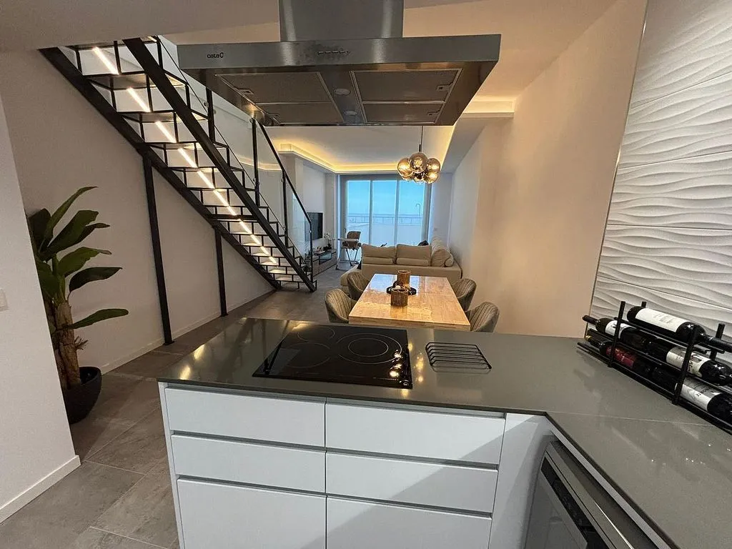 Cuisine - Duplex with Pool and Sea View in Villajoyosa