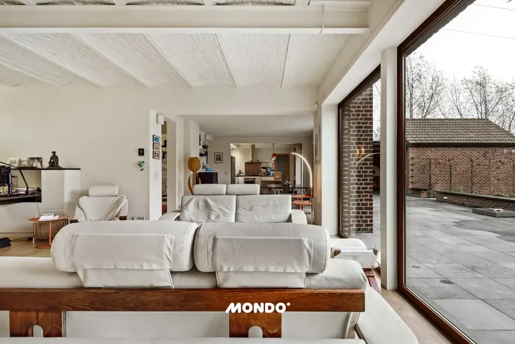 Living Room - Estate with Indoor Pool near Brussels