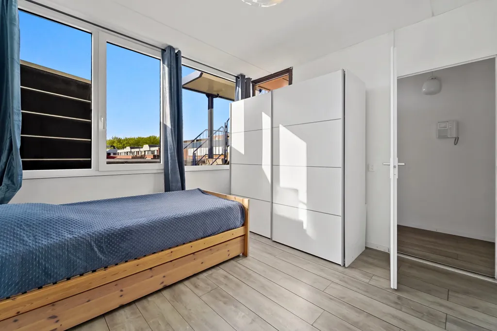 Camere da letto - Modernised 2-Bedroom Flat with Church Tower View in Delft