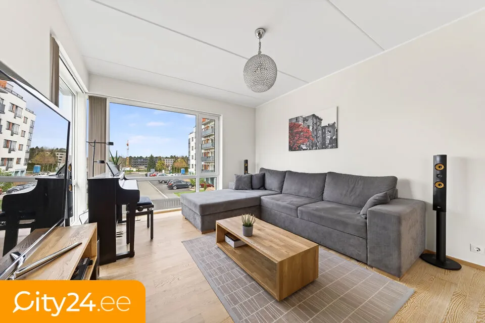 Séjour - Modernised Flat with Sea View in Pirita, Tallinn