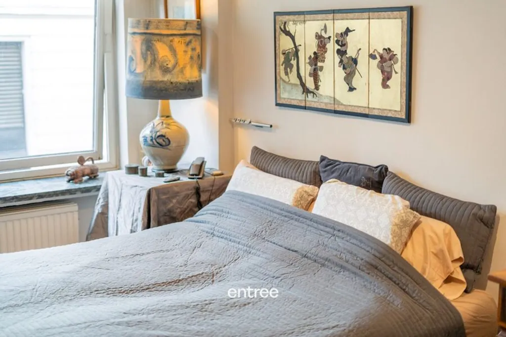 Camere da letto - Bright Apartment with Panoramic View in Ghent