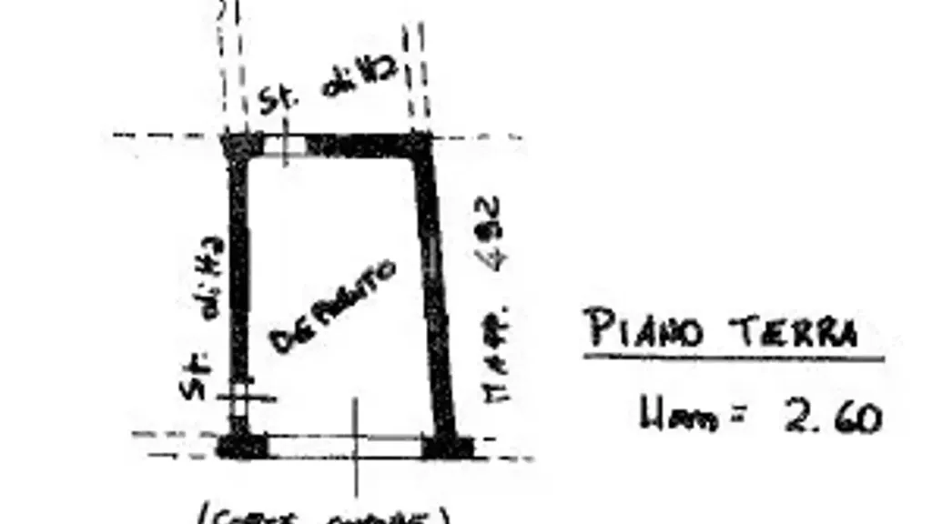 Semi-Detached Rustico with Garden in Barone Canavese
